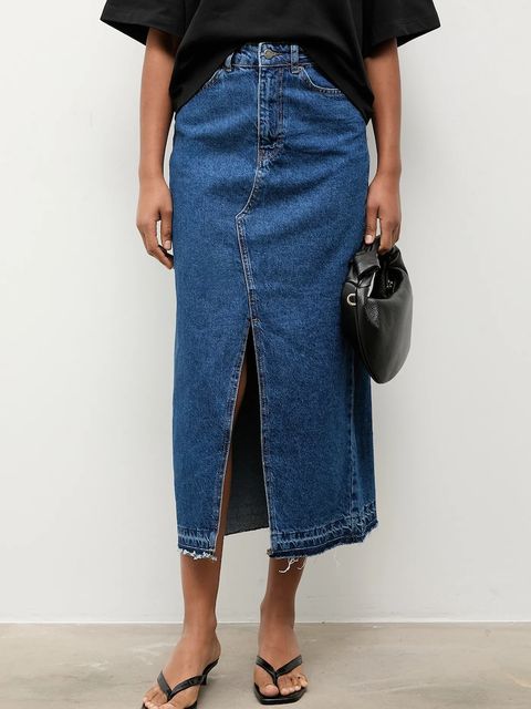 Answear.LAB spódnica jeansowa - zdjęcie produktu nr 1