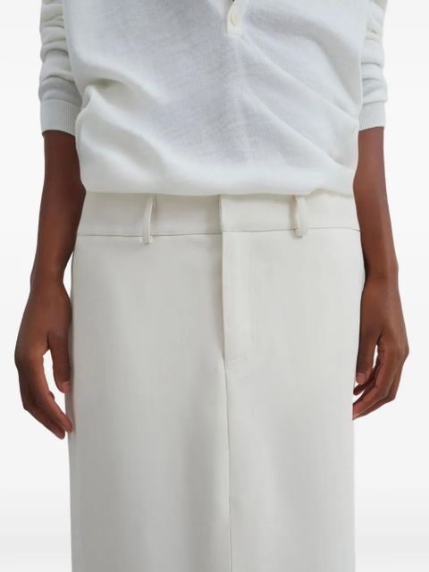 The Frankie Shop slit maxi skirt - White