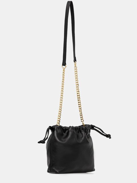 Answear.LAB torebka skórzana kolor czarny - zdjęcie produktu nr 2