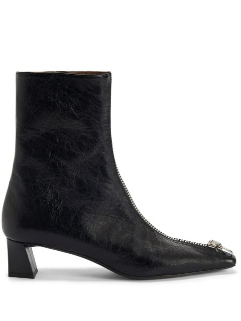 Giuseppe Zanotti 45mm Oraine ankle boots - Black - zdjęcie produktu nr 1