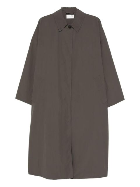 The Row Arwen single-breasted coat - Brown