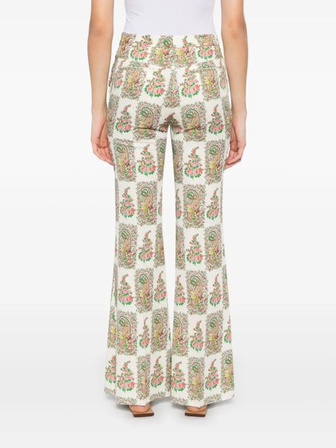 ETRO paisley trousers - Neutrals