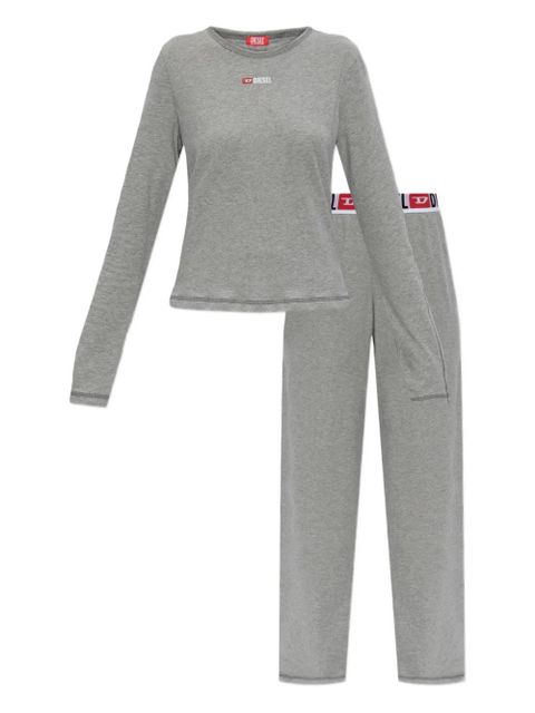 Diesel Gilda-D-Core logo-print pyjama set - Grey - zdjęcie produktu nr 1
