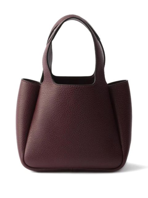 Prada leather top-handle mini bag - Red - zdjęcie produktu nr 2