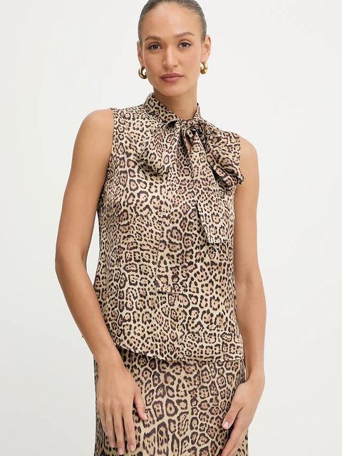 Marciano by Guess bluzka ALANIS damska kolor brązowy wzorzysta 5YGH12 7298A - zdjęcie produktu nr 1