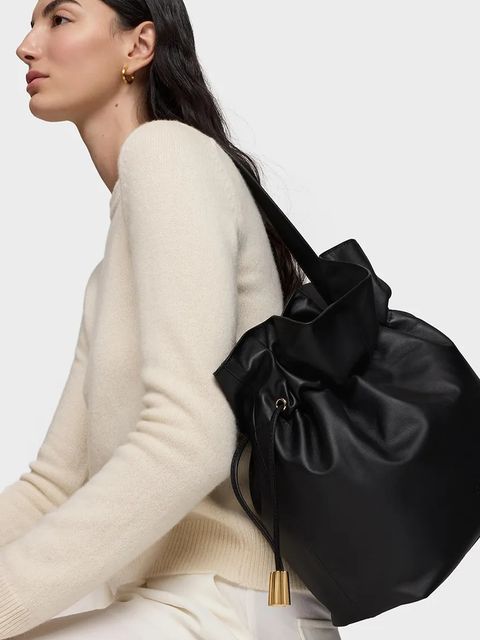 Tous torebka skórzana Heritage kolor czarny 2002375351