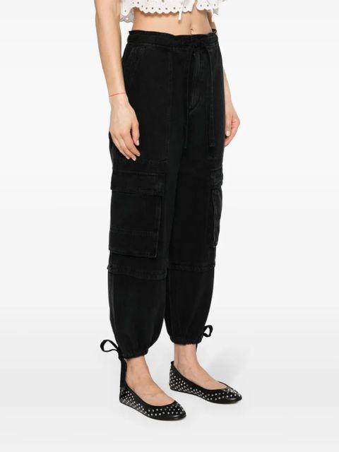 MARANT ÉTOILE Ivy tapered cargo jeans - Black - zdjęcie produktu nr 2