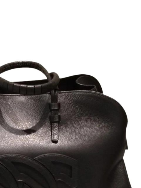 Casadei Park Avenue logo tote bag - Black - zdjęcie produktu nr 2