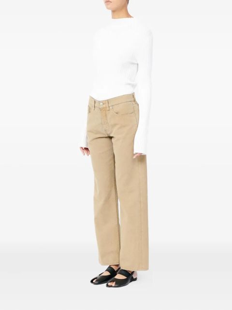 MM6 Maison Margiela button-fastening trousers - Neutrals
