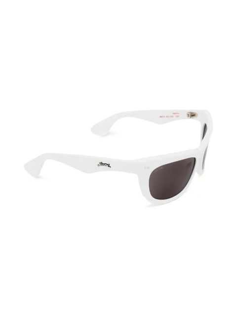Marni Eyewear Isamu cat-eye sunglasses - White - zdjęcie produktu nr 2