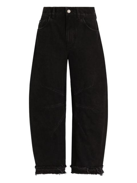 Dolce & Gabbana frayed-hem jeans - Black - zdjęcie produktu nr 1