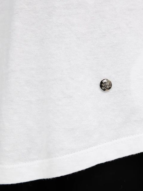 Mos Mosh koszula damska kolor biały regular z kołnierzykiem klasycznym 168620