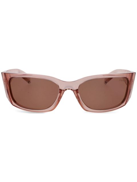 Prada Eyewear shield sunglasses - Pink - zdjęcie produktu nr 1