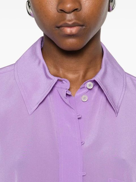 Victoria Beckham button-down shirt - Purple