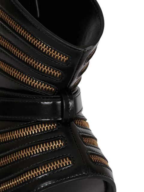 Balmain medium Shuffle Zips shoulder bag - Black