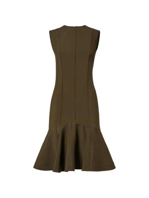 FENDI flounce panelled maxi dress - Brown - zdjęcie produktu nr 1