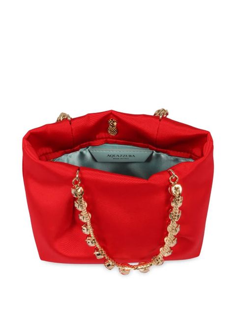 Aquazzura mini Galactic tote bag - Red