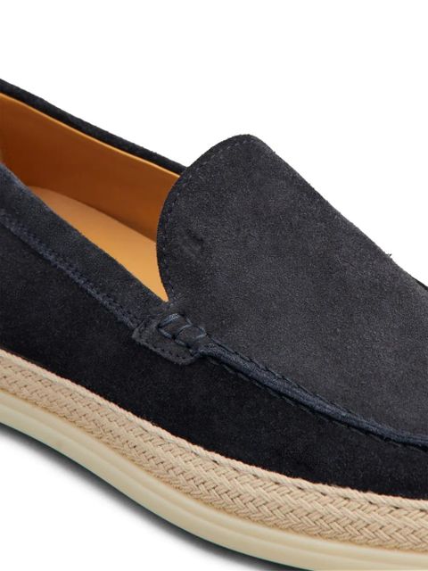 Tod's Gomma leather loafers - Blue