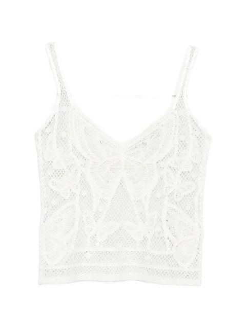 Blumarine lace top - White - zdjęcie produktu nr 1