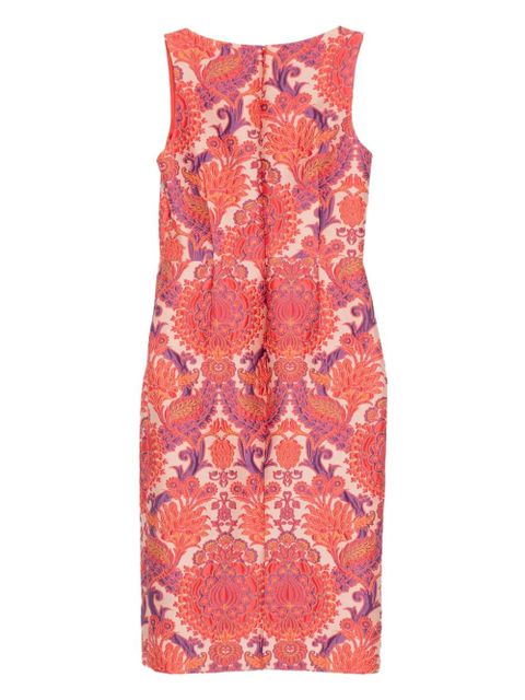 ETRO floral-brocade sleeveless dress - Orange - zdjęcie produktu nr 2