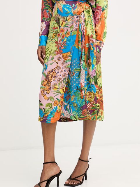 Liu Jo spódnica kopertowa z wiskozy - zdjęcie produktu nr 2