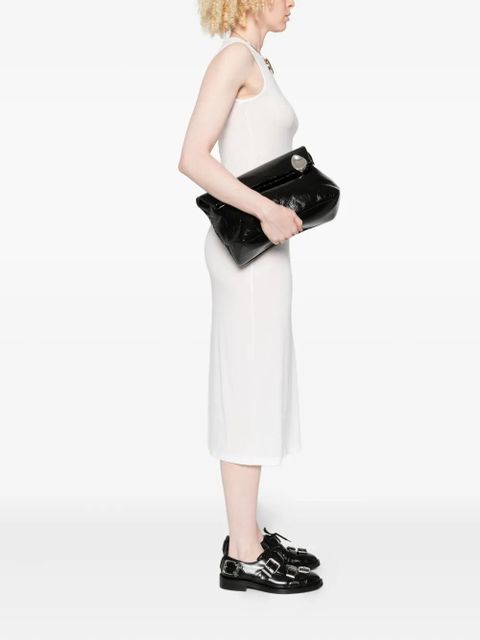 Jil Sander Jewel zip clutch - Black