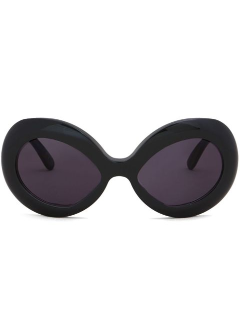 Marni Eyewear oversized-frame sunglasses - Black - zdjęcie produktu nr 1