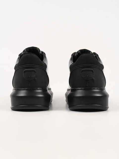 Karl Lagerfeld sneakersy skórzane KAPRI damskie kolor czarny KL62525S