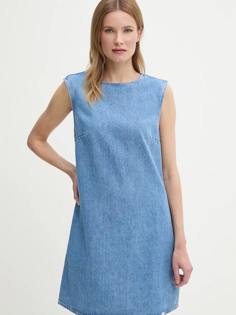 Calvin Klein Jeans sukienka jeansowa - zdjęcie produktu nr 1