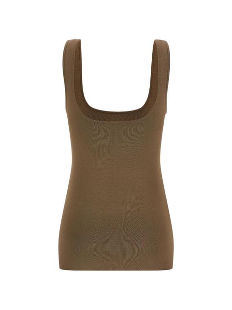 ENTIRE STUDIOS square-neck top - Brown - zdjęcie produktu nr 2