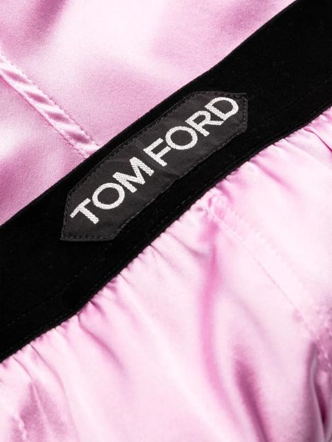 TOM FORD satin pyjama bottoms - Pink