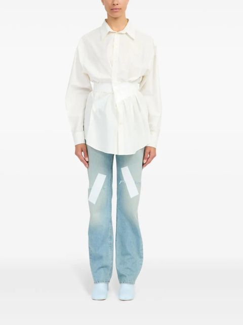 MM6 Maison Margiela cotton shirt - White