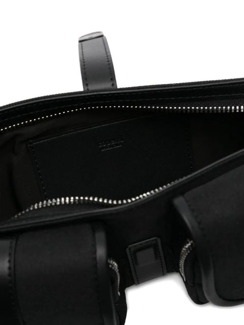 Coperni Cargo logo-buckle shoulder bag - Black
