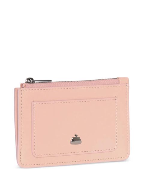 Weekend Max Mara TRAFOI leather cardholder - Pink