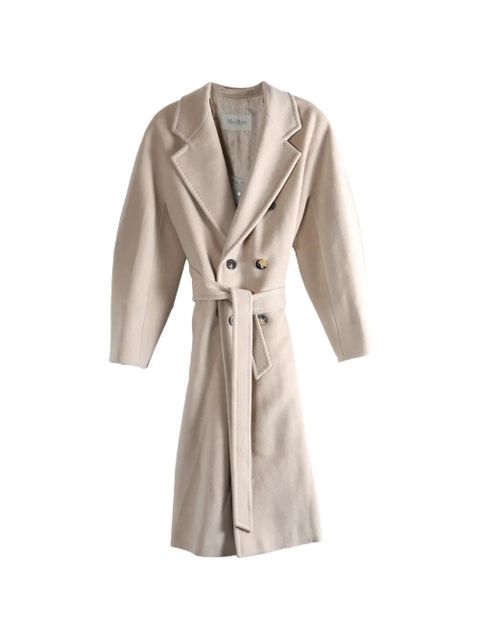 Max Mara Madame belted double-breasted coat - Neutrals - zdjęcie produktu nr 1