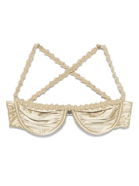 Isa Boulder Challenger bikini top - Gold