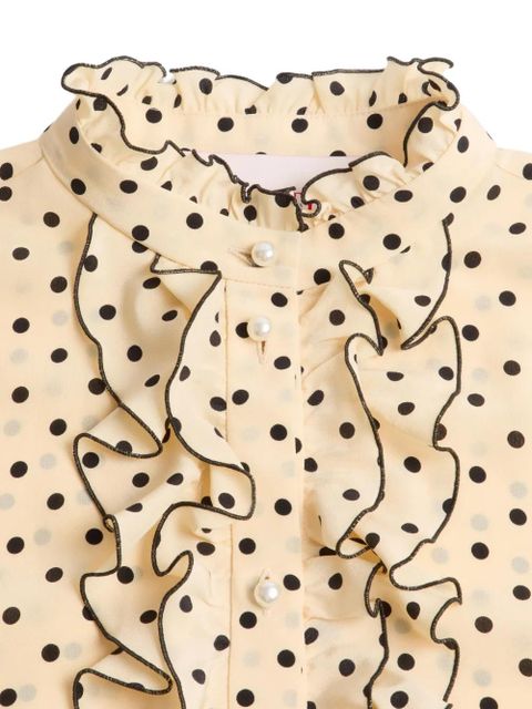 Valentino Garavani Plusdepois-print shirt - Neutrals