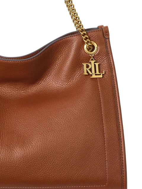 Lauren Ralph Lauren large Bradley shoulder bag - Brown