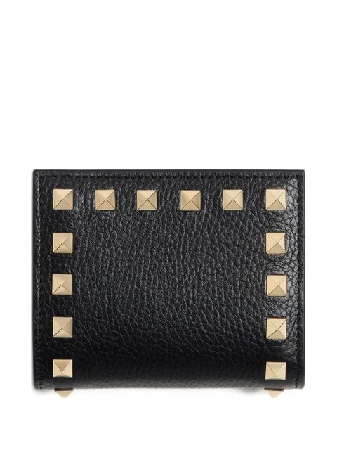 Valentino Garavani Rockstud flap wallet - Black - zdjęcie produktu nr 1