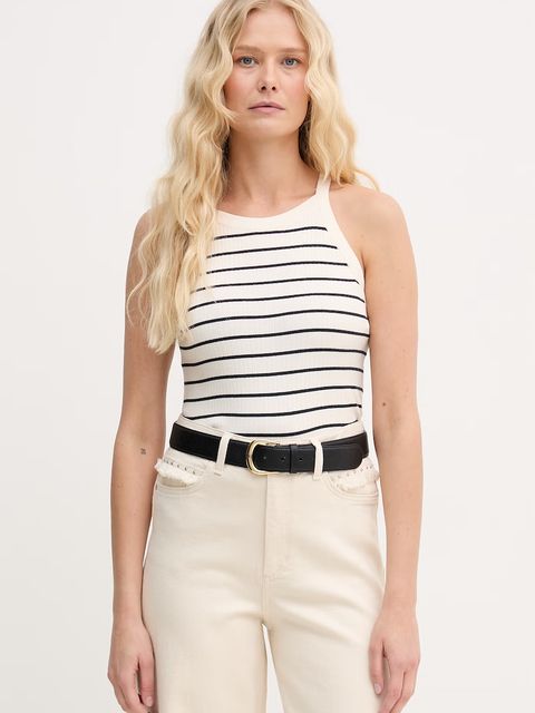 Mos Mosh top damski z dodatkiem jedwabiu Imanja - zdjęcie produktu nr 2