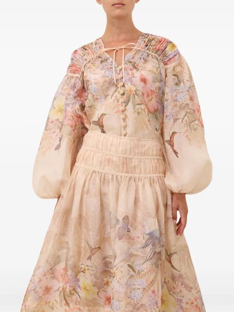 ZIMMERMANN Illuminate blouse - Neutrals