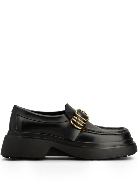 Tod's leather loafers - Black - zdjęcie produktu nr 1