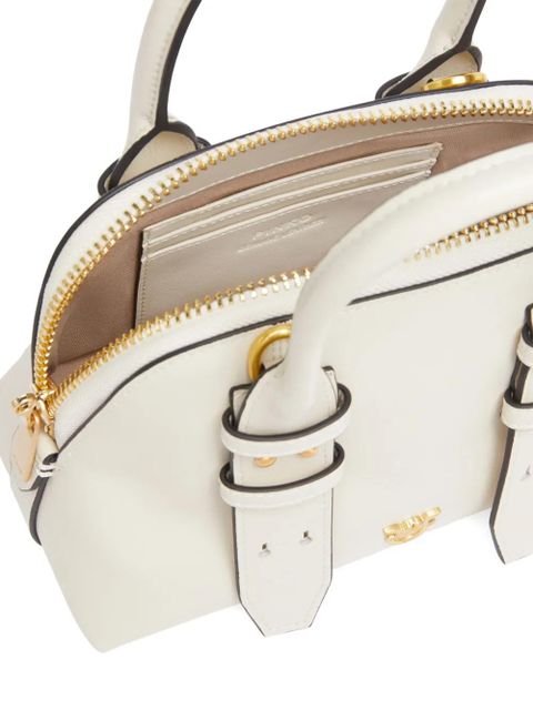 PINKO leather tote bag - White