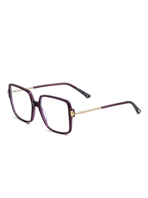 TOM FORD Eyewear square-frame glasses - Purple
