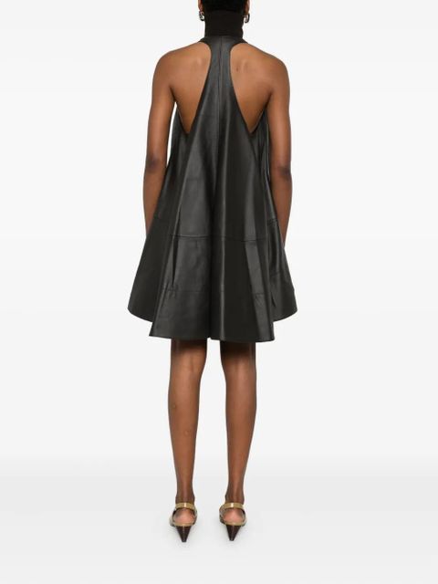 Jacquemus panelled zip-up dress - Black