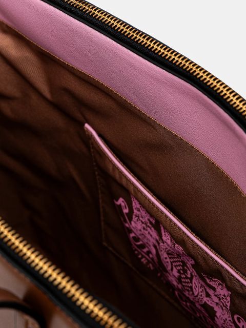 Juicy Couture torebka Lucy kolor brązowy BIJLX9003WPJ