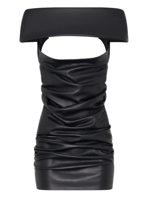 Jean Paul Gaultier leather mini dress - Black - zdjęcie produktu nr 1