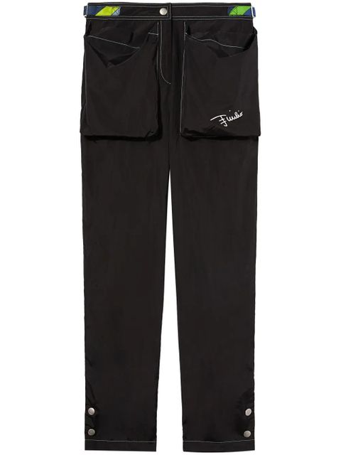 PUCCI large patch-pocket straight-leg trousers - Black - zdjęcie produktu nr 1