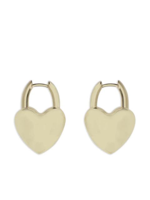 Balenciaga Minnie heart-shaped hoop earrings - 0027