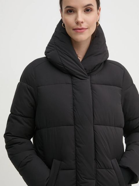 Sandro Ferrone kurtka damska kolor czarny zimowa